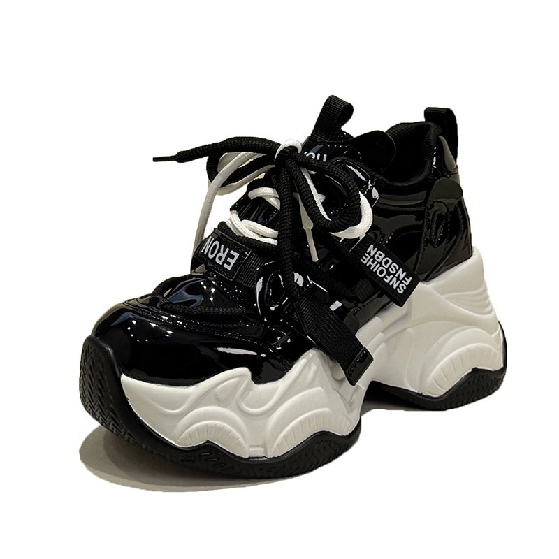 Women Shoes Store - High Platform Sneakers Women 2023 Thick