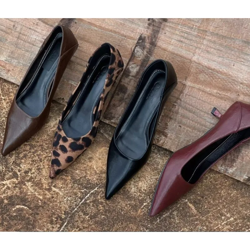 Women Shoes With Heels - 2024 Women Sexy High Heels Burgundy