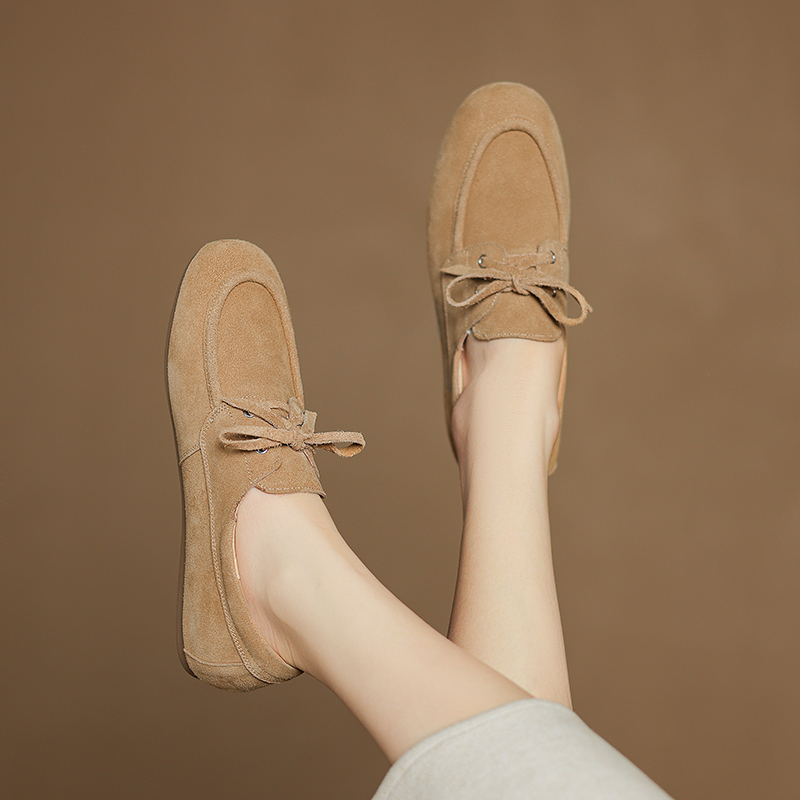 Women'S Shoes Size 40 In Us - 2026 Genuine Suede Leather Women Casual