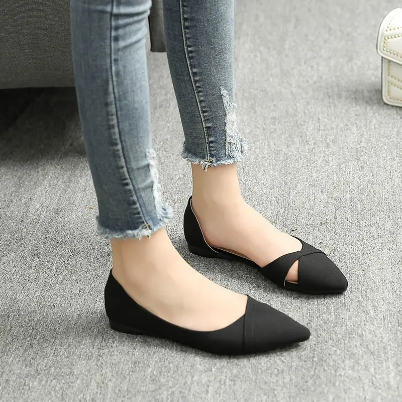 Women Shoes Quick Delivery - Non Slip Woman Flats Chic and