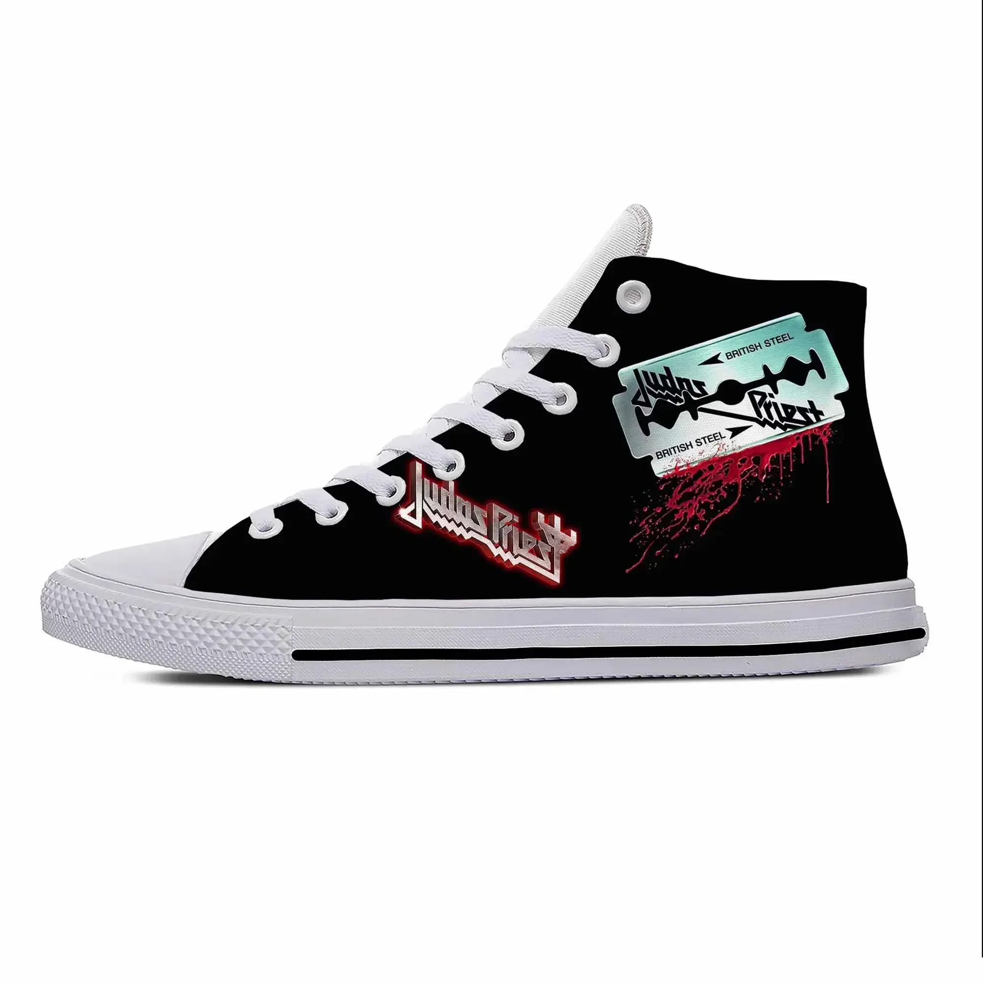 Women'S Shoes Hey Dude - Priest Heavy Metal Rock Band Music