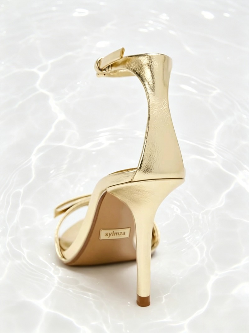 Elegant Golden Bow Brand High  - đánh giá và giá Women Shoes Brands