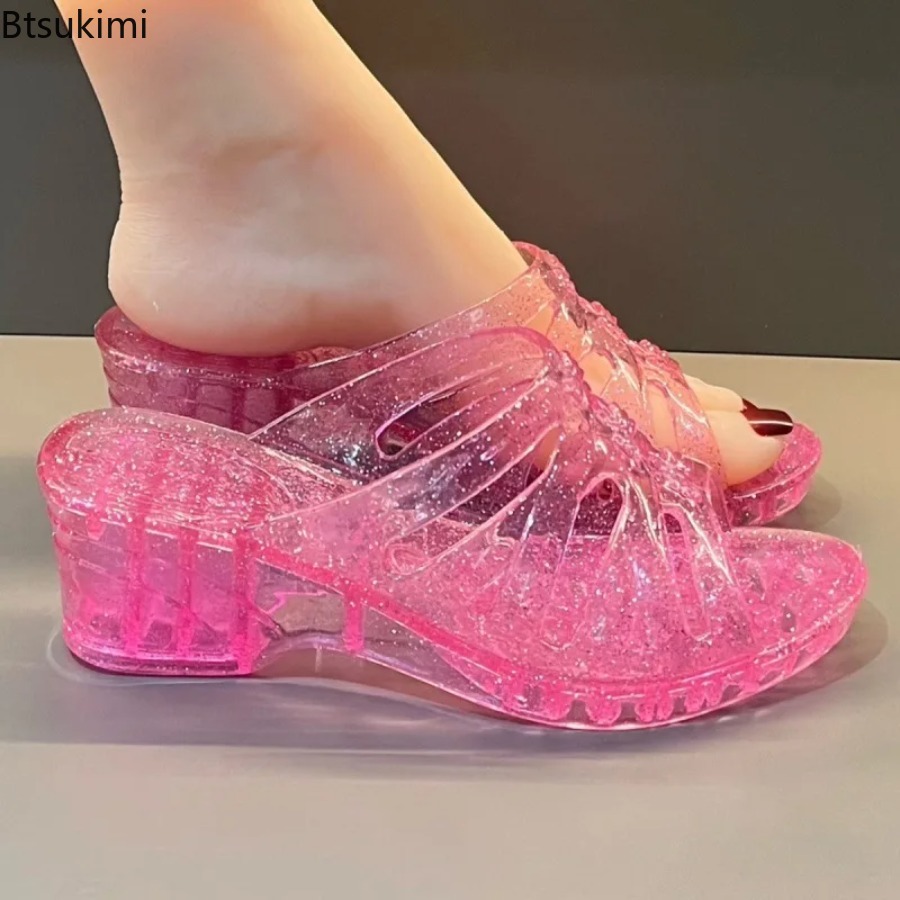 New Summer Women's Slippers We - đánh giá và giá Jelly Sandal Women