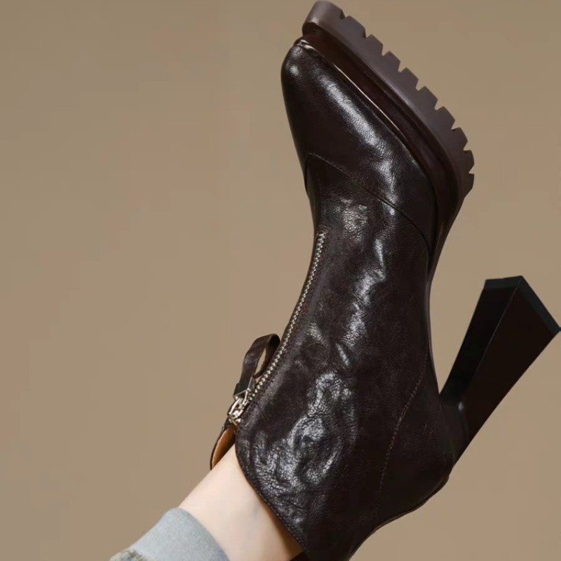 Pointed Toe Super High Heel Wo - đánh giá và giá Block Heel Ankle Boots