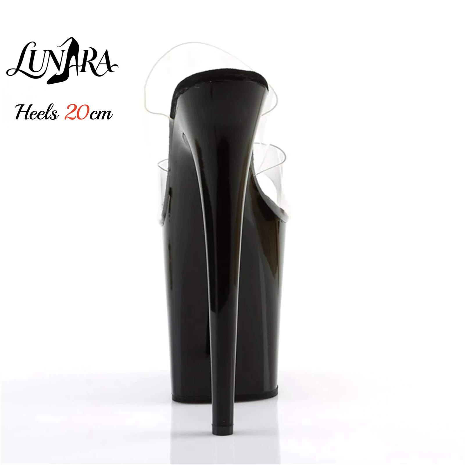 20cm Clear PVC Strappy Ultra H - đánh giá và giá Jelly Sandal Women