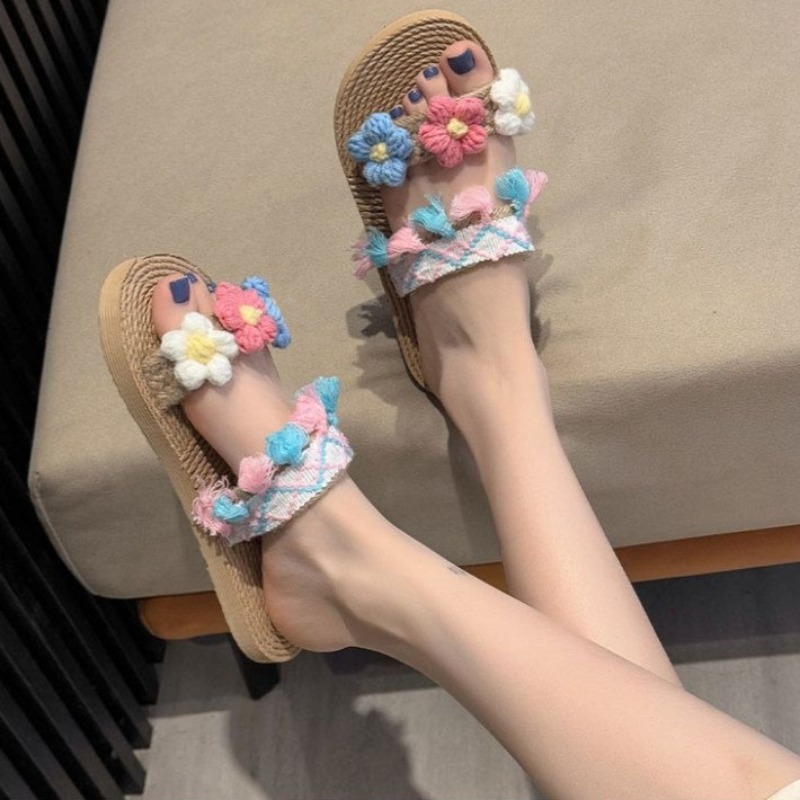 Fashion Braided Jute Sandals W - đánh giá và giá Women Shoes Must Have