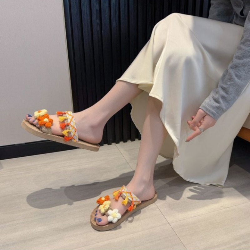 Fashion Braided Jute Sandals W - đánh giá và giá Women Shoes Must Have