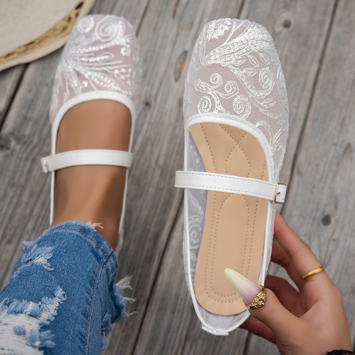 Women's New Summer Large Size  - đánh giá và giá Women'S Shoes Loafers Black