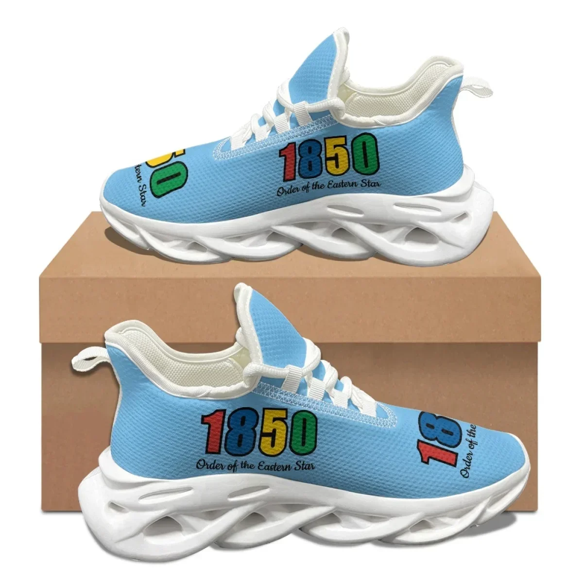 Sky Blue Pentagram OES Pattern - đánh giá và giá Women'S Shoes For Tennis
