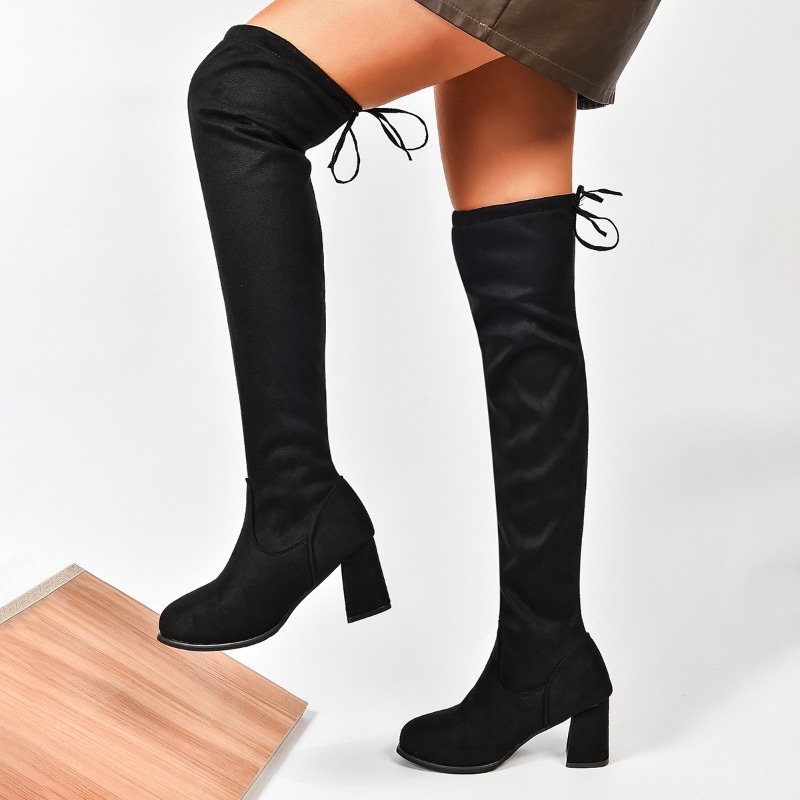 Autumn and Winter New Skinny O - đánh giá và giá Block Heel Ankle Boots