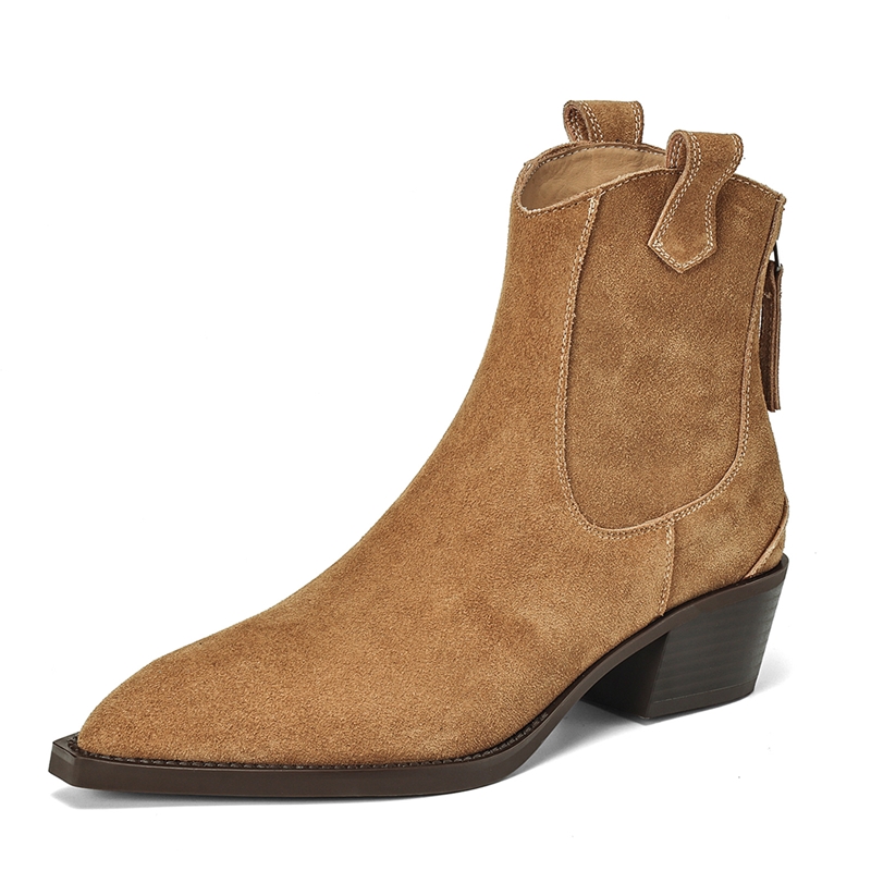 AIYUQI Women's Ankle Boots 202 - đánh giá và giá Block Heel Ankle Boots