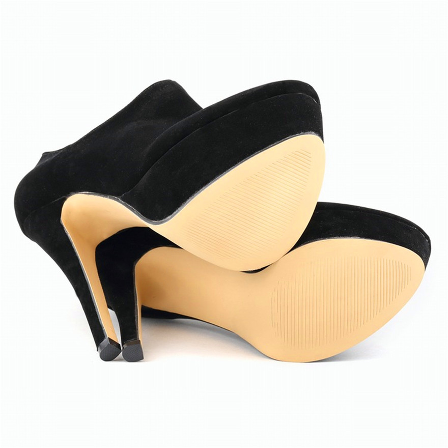 4Cm Nền Tảng Mỏng Giày Cao Gót - đánh giá và giá Block Heel Ankle Boots
