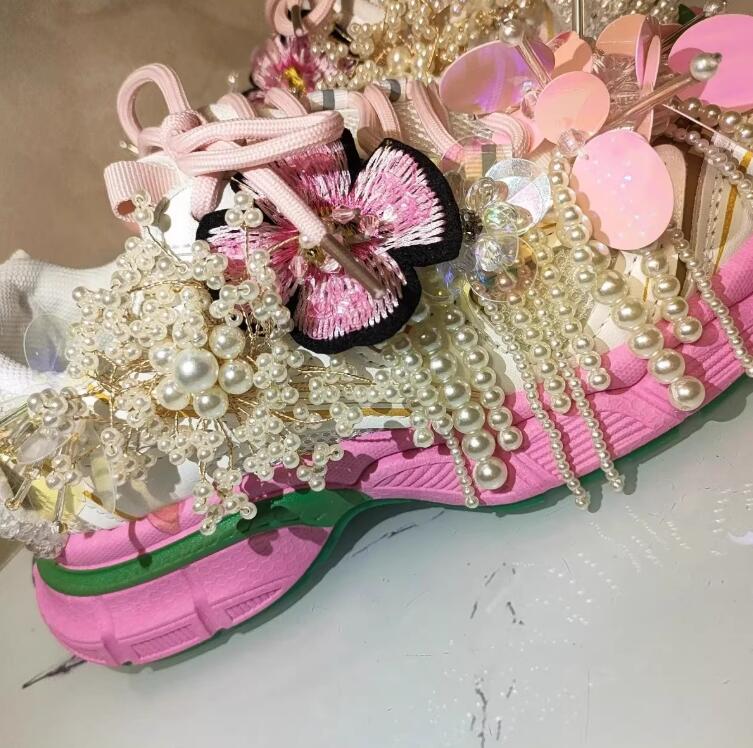 Princess style Pearl Beadings  - đánh giá và giá Women Shoes Store