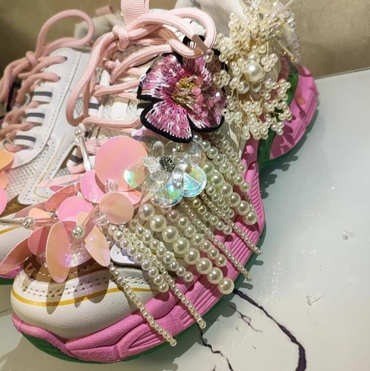 Princess style Pearl Beadings  - đánh giá và giá Women Shoes Store