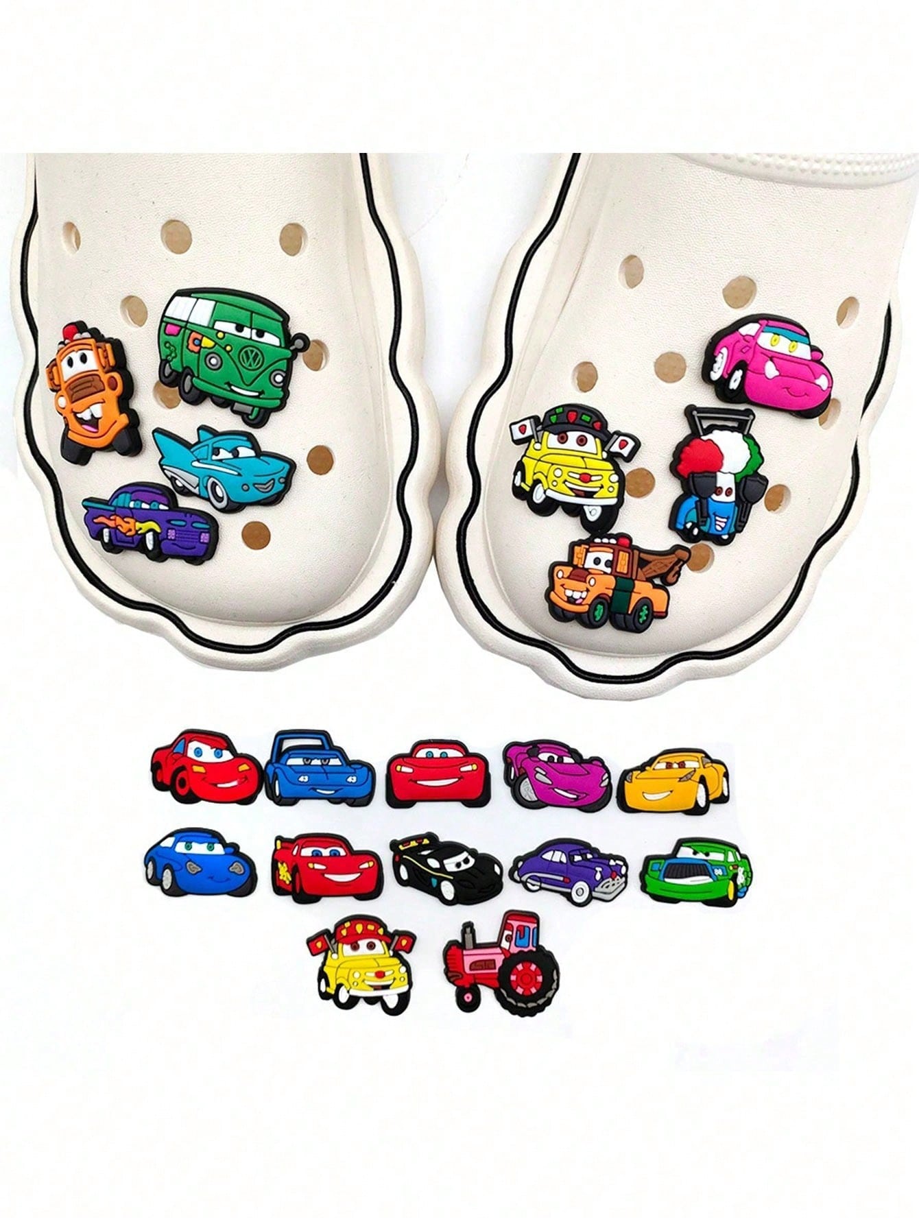 10/20Pcs Fashion Anime Cars Ma - đánh giá và giá Women'S Shoes Back To School