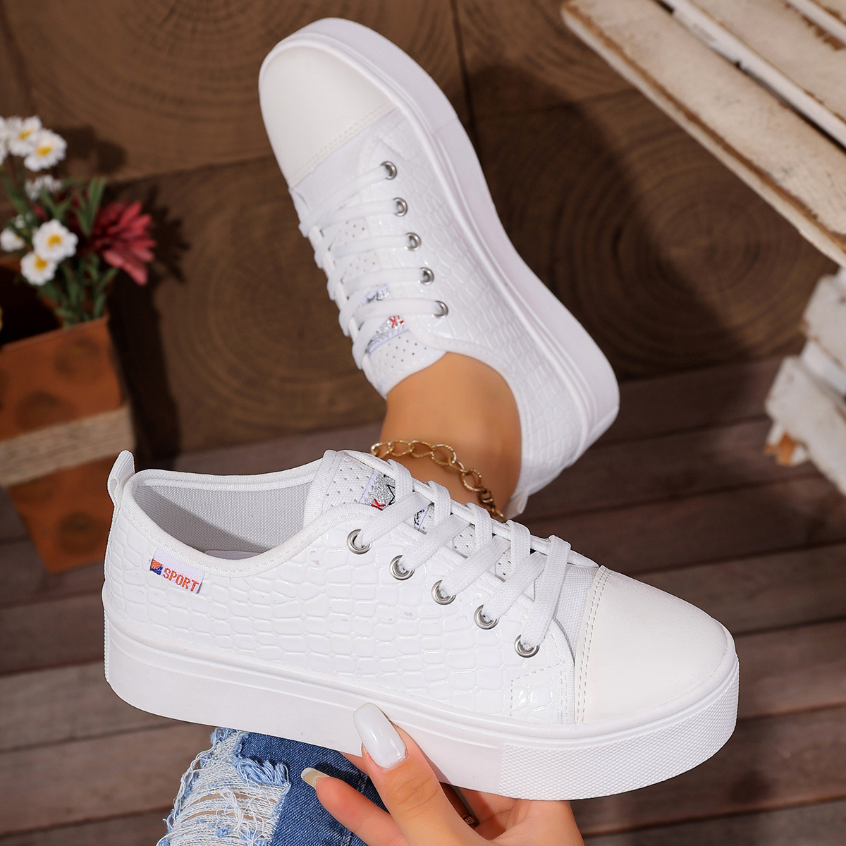 New women's flat casual single - đánh giá và giá Women Shoes Store