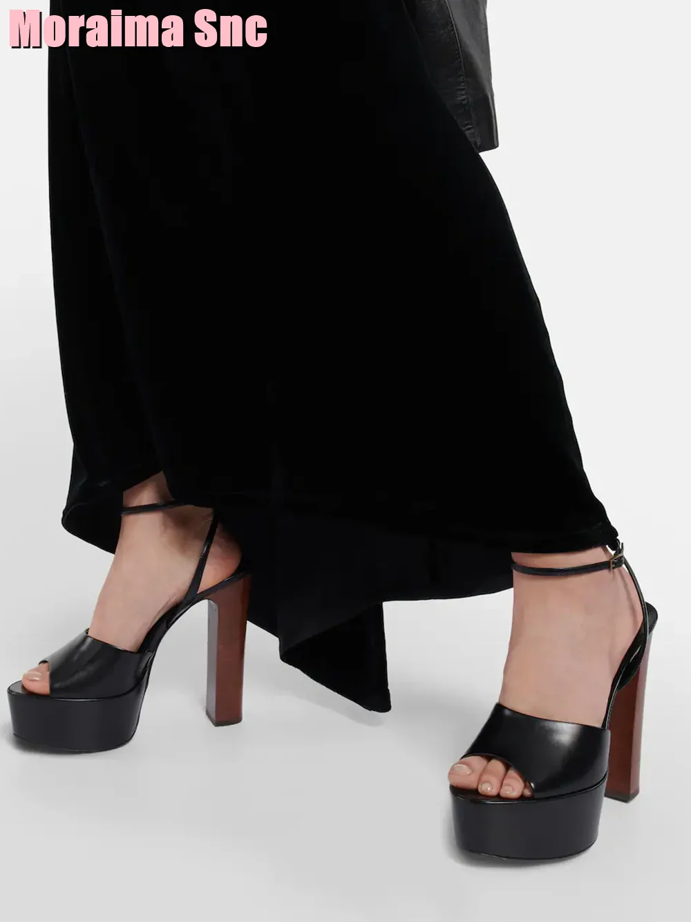 Peep Toe Platform Patent Leath - đánh giá và giá Block Heel Ankle Boots