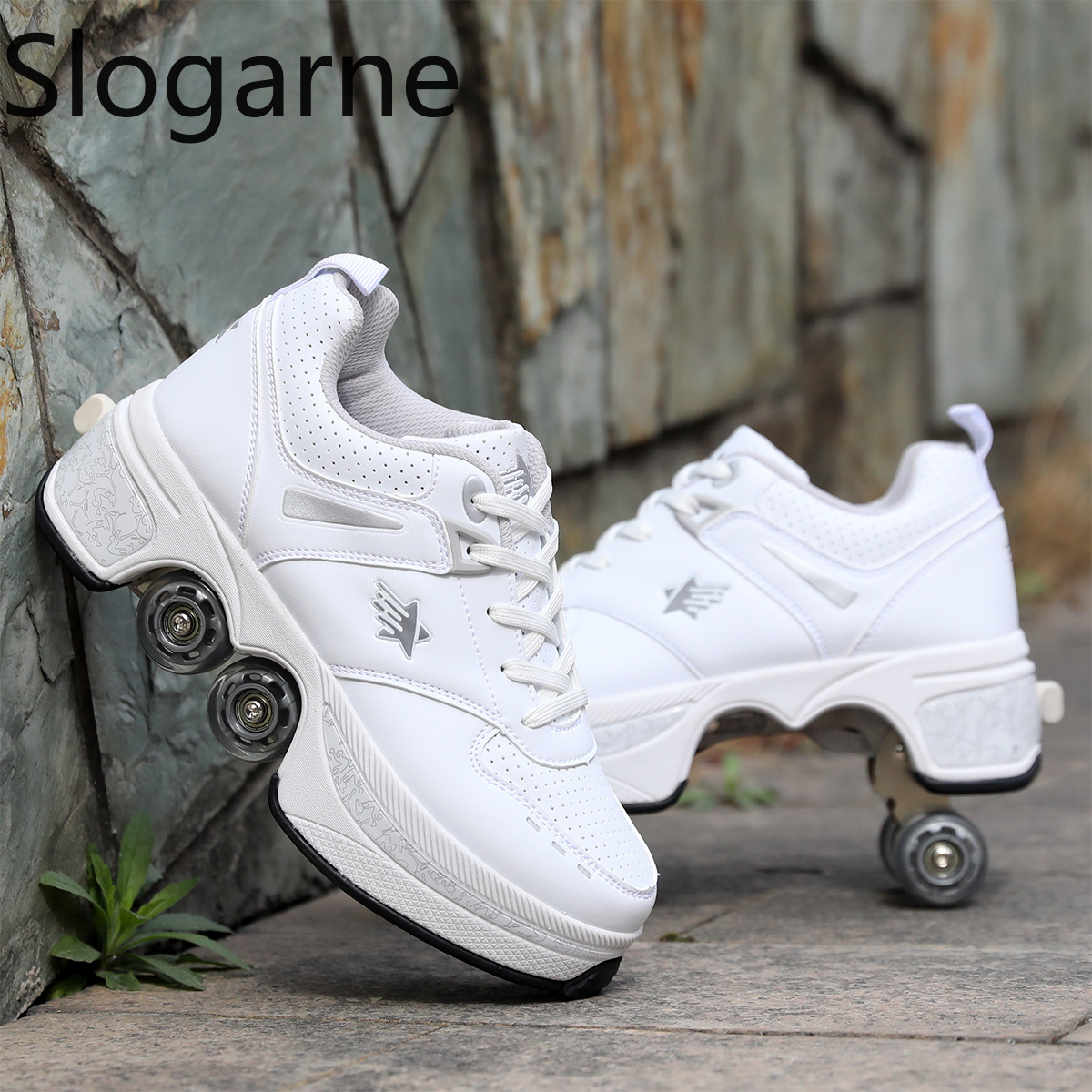 Women 4 Wheels Deformation Rol - đánh giá và giá Women Shoes Waterproof