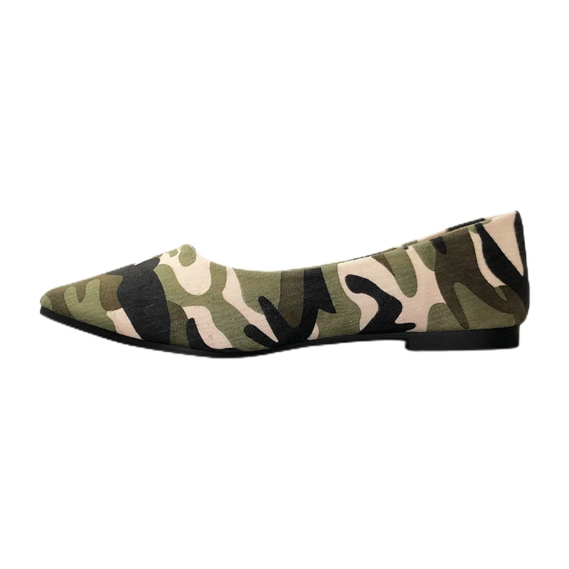 Lady Camouflage Bow Flats For  - đánh giá và giá Women'S Shoes For Wide Feet