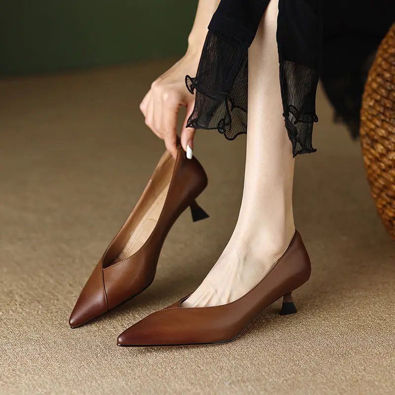 Square Heels with Medium Ladie - đánh giá và giá Women Shoes Quick Delivery