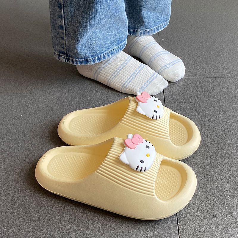 Sanrio Cute Hello Kitty Thick  - đánh giá và giá Women Shoes Waterproof