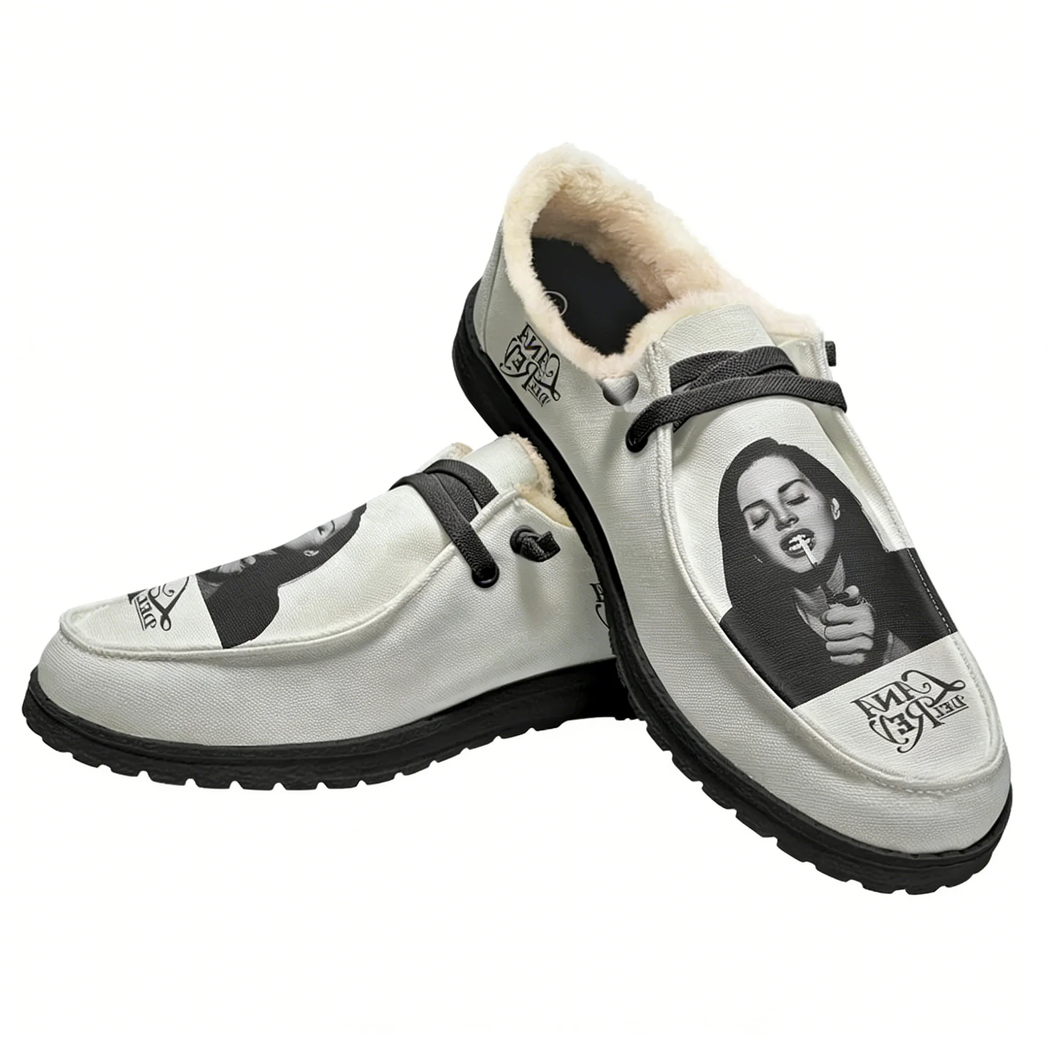 Lana Del Rey Singer Plush Loaf - đánh giá và giá Women'S Shoes Loafers Black