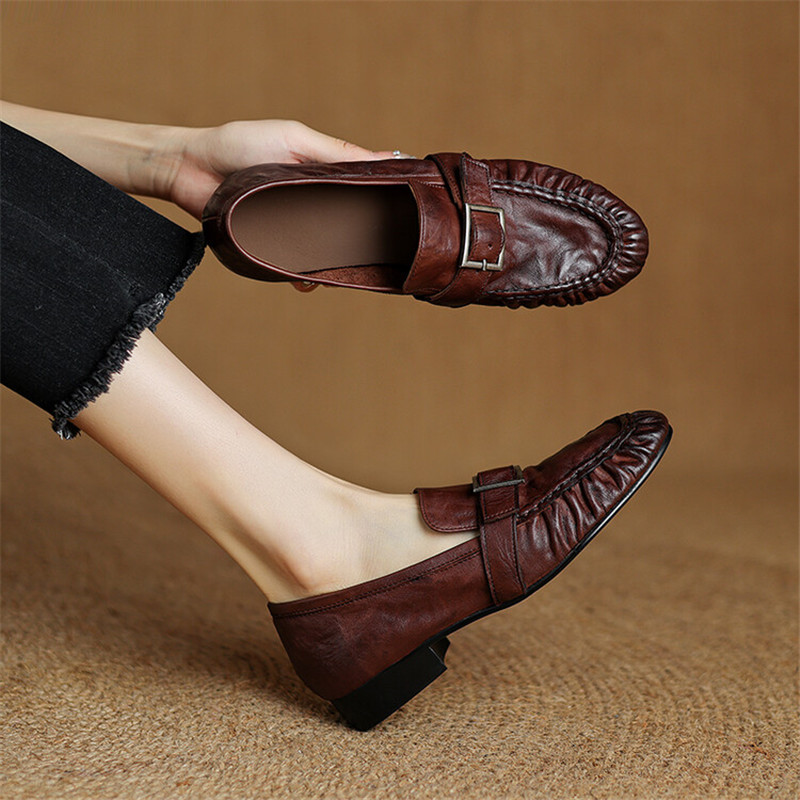New Autumn Genuine Leather Wom - đánh giá và giá Women Shoes Casual