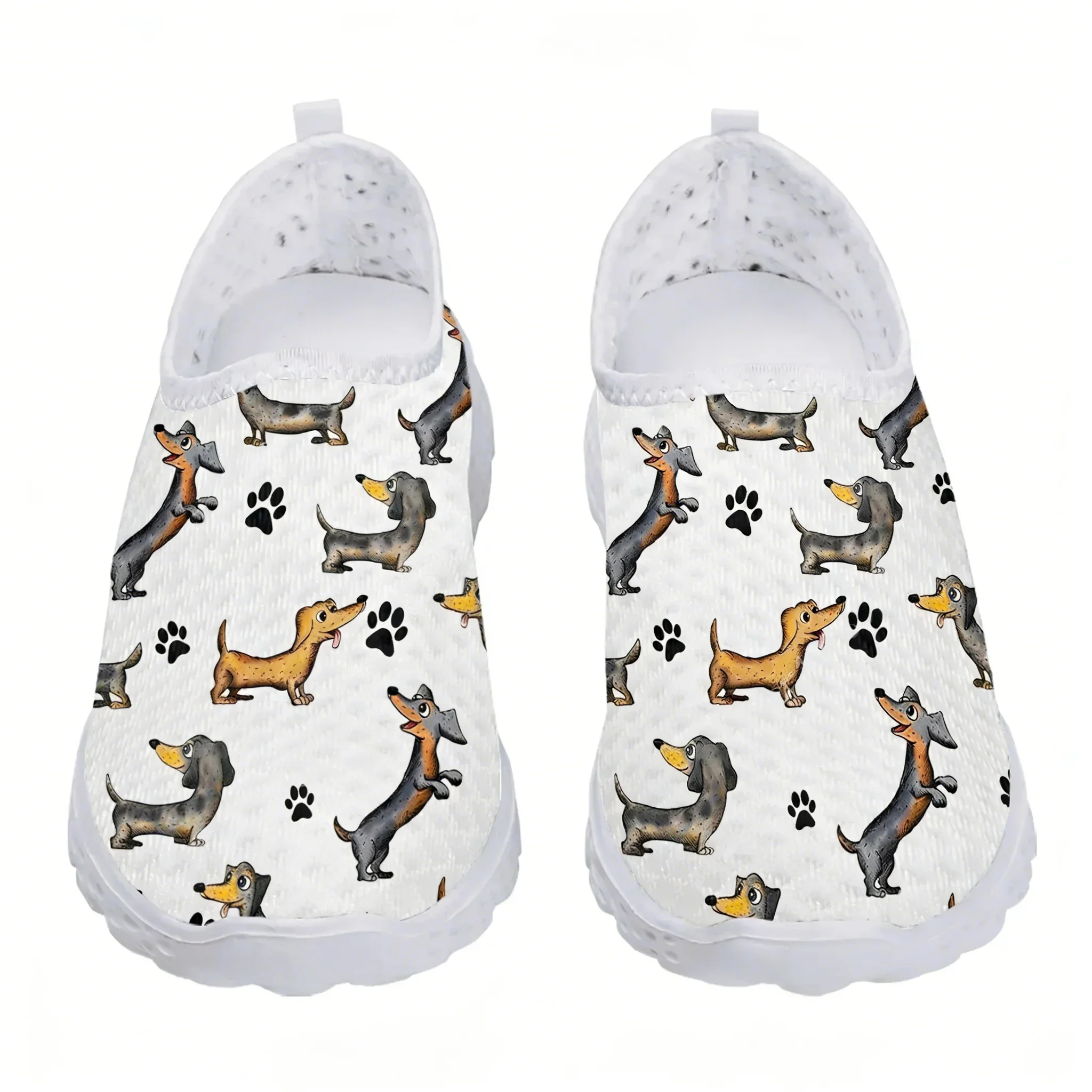 Cartoon Dachshund Dog Paw Prin - đánh giá và giá Women'S Shoes For Tennis