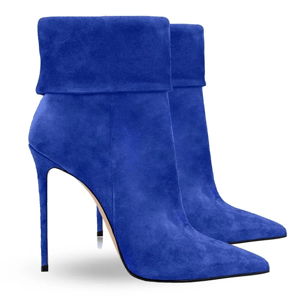 Chic Minimalist Pointed Toe Cu - đánh giá và giá Block Heel Ankle Boots