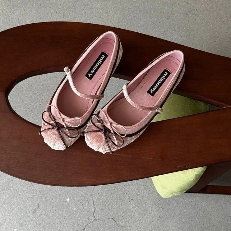 2026French Flat Bottomed Rotun - đánh giá và giá Women Shoes Casual
