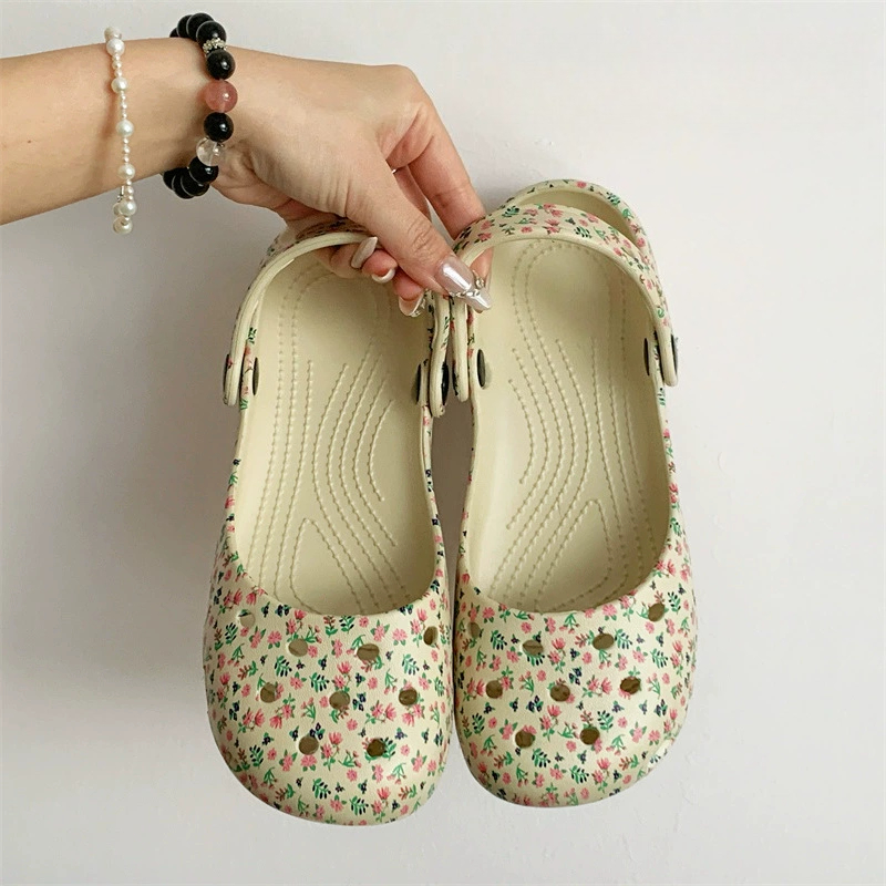 New Summer Floral Girls Ballet - đánh giá và giá Women Shoes Waterproof