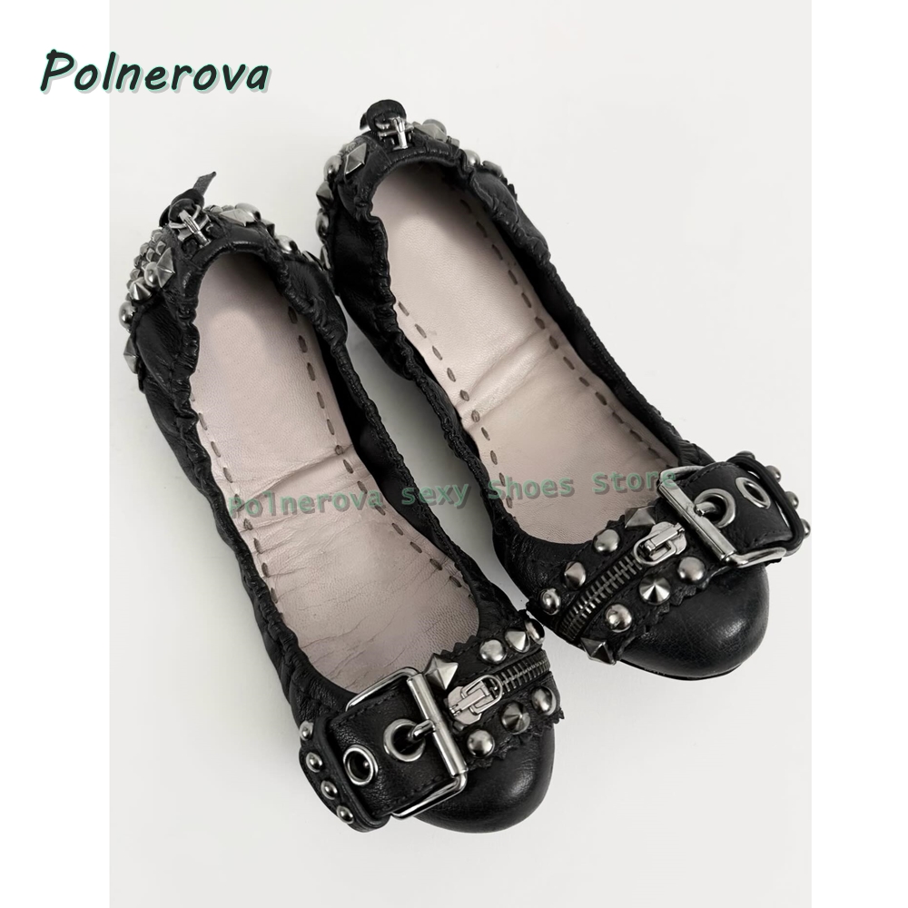 Rivet Belt Buckle Mary Jane Sh - đánh giá và giá Women Shoes Casual