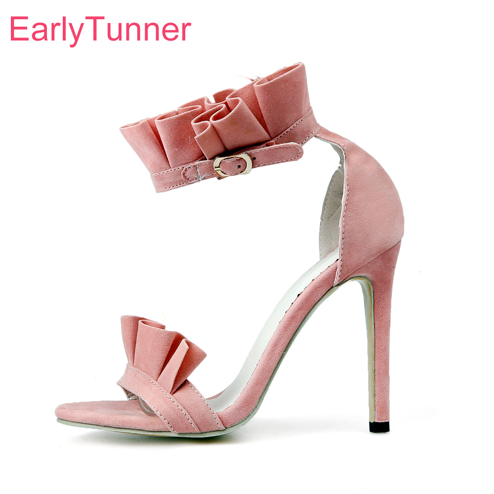 Summer New Pink Fashion Black  - đánh giá và giá Women'S Shoes Size 12