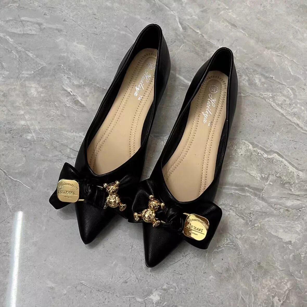 Women's Flat Shoes Shallow Wit - đánh giá và giá Women Shoes Quick Delivery