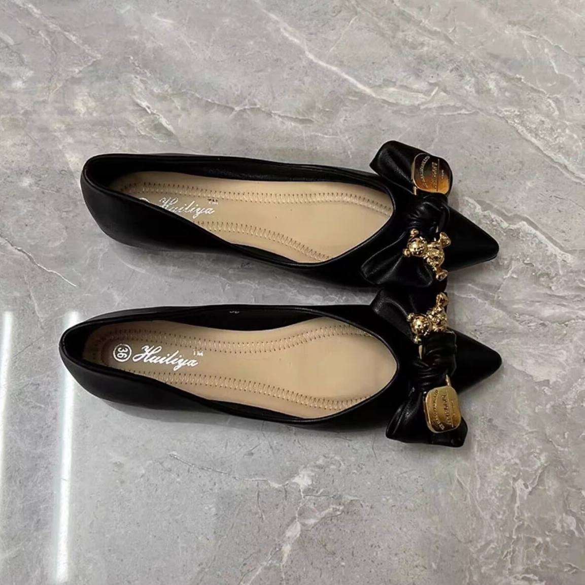 Women's Flat Shoes Shallow Wit - đánh giá và giá Women Shoes Quick Delivery