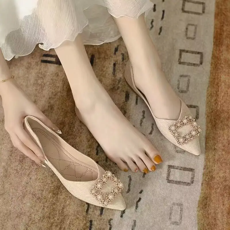 Ladies Footwear Champagne Squa - đánh giá và giá Women Shoes Quick Delivery