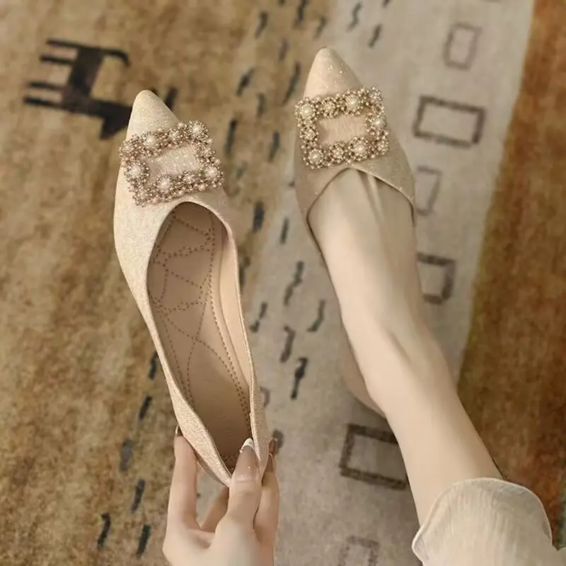 Ladies Footwear Champagne Squa - đánh giá và giá Women Shoes Quick Delivery