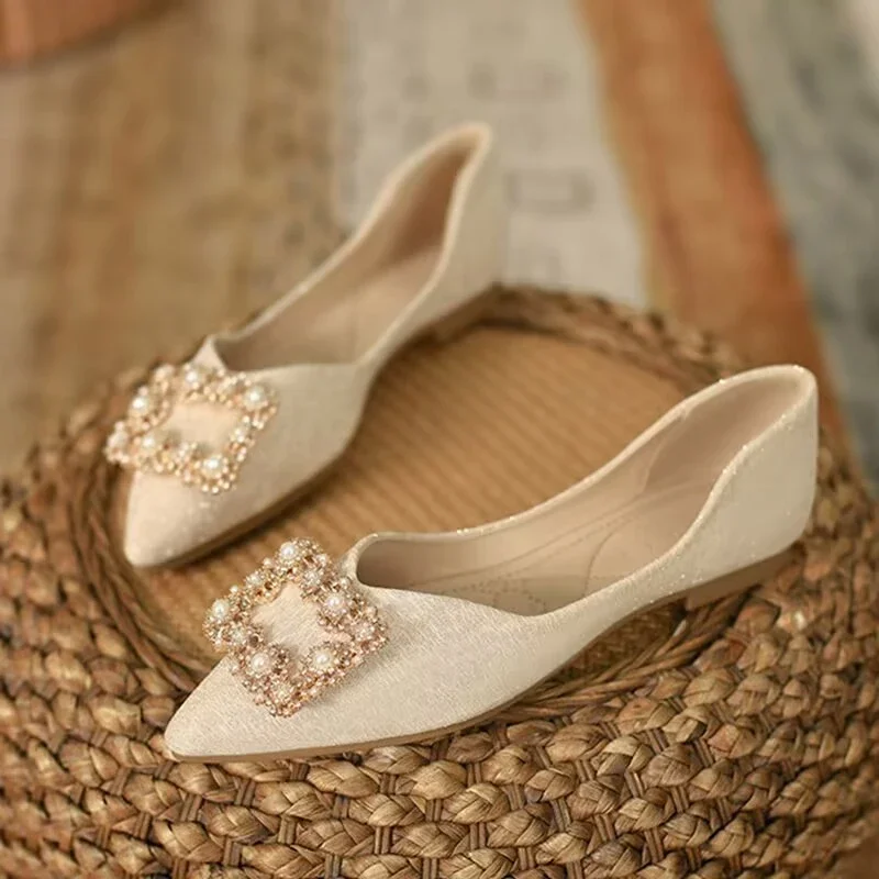 Ladies Footwear Champagne Squa - đánh giá và giá Women Shoes Quick Delivery