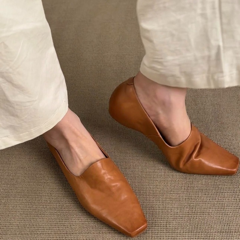 Retro Flat Loafers Women's Sli - đánh giá và giá Slingback Pumps Women