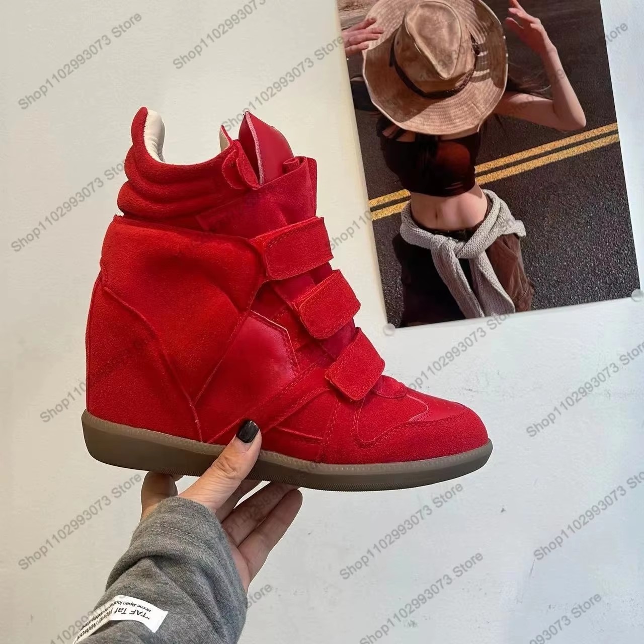 Women Hidden Wedge Heel High‑T - đánh giá và giá Block Heel Ankle Boots