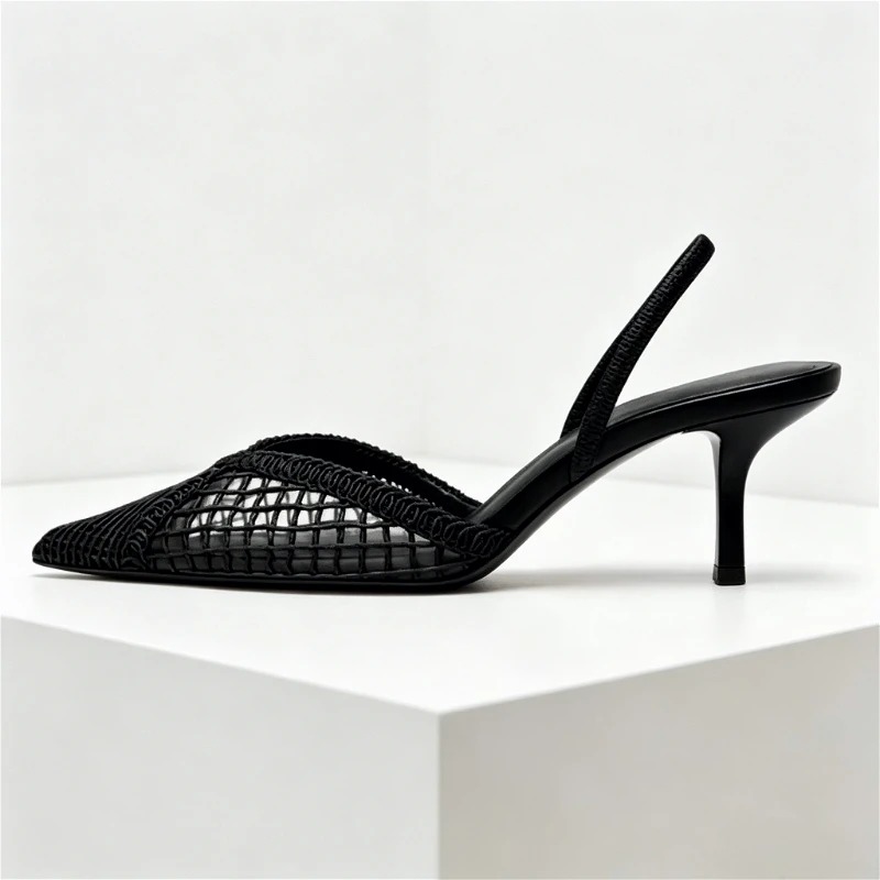 Mesh Woven Heeled Sandals Wome - đánh giá và giá Women Shoes Brands